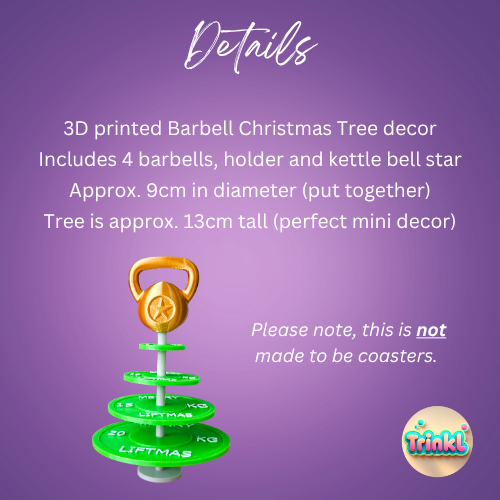 Barbell Christmas Tree