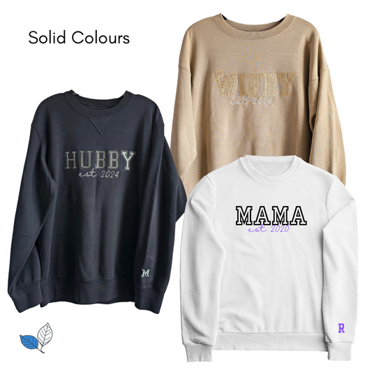 Adult - Embroidery Sweatshirts