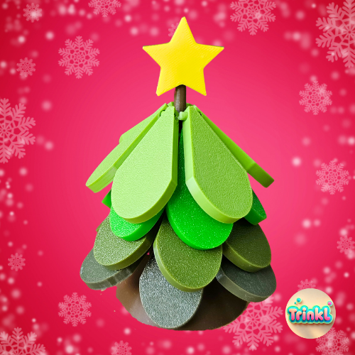 Christmas Tree Coaster Set