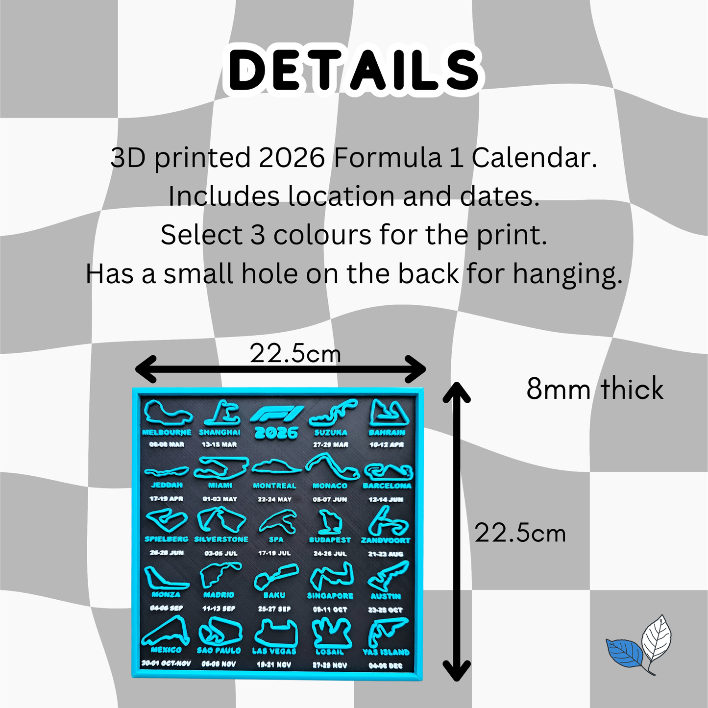 F1 Race Calendar 2026