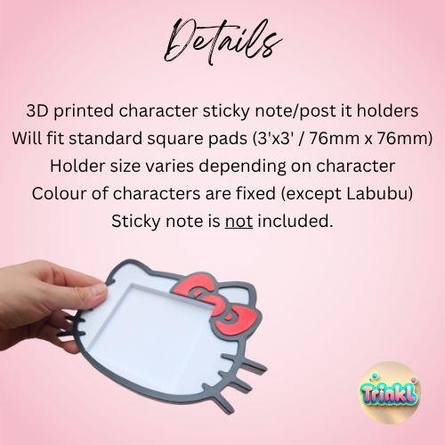 Sticky Note Pad Holders