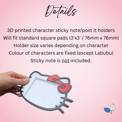 Sticky Note Pad Holders