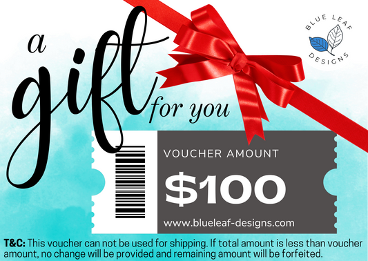 Blue Leaf Designs Gift Cards