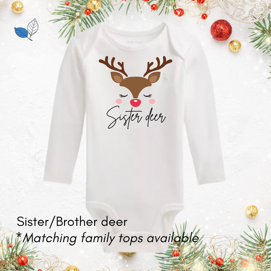 Christmas Reindeer Onesie