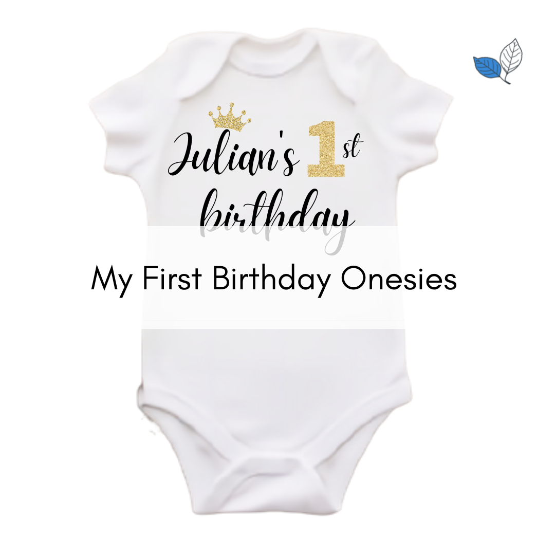 My First Birthday Onesie
