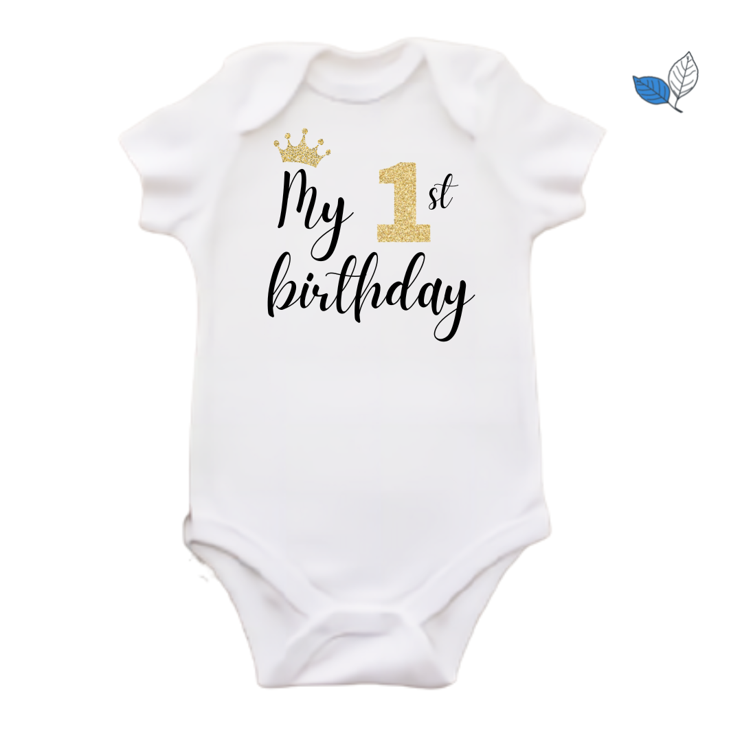 My First Birthday Onesie