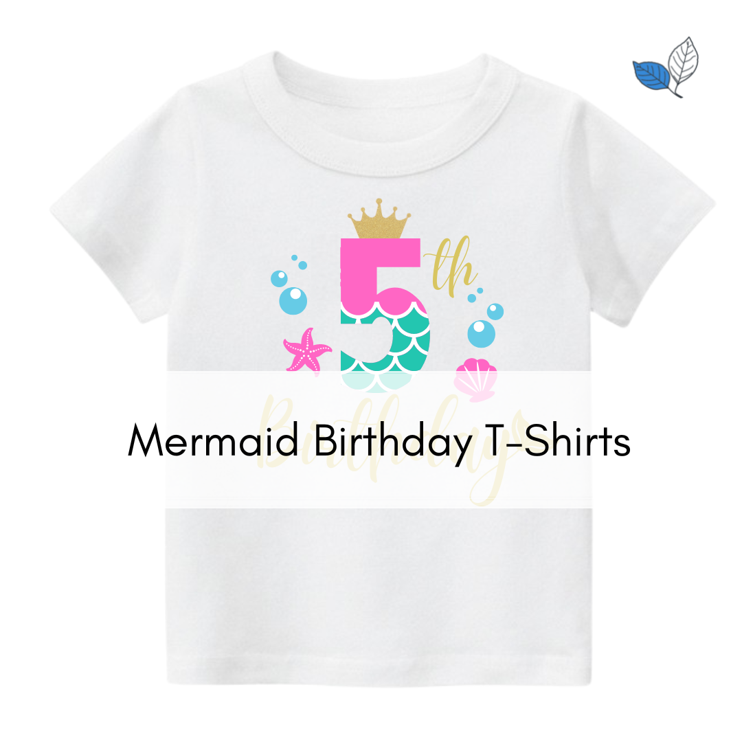 Mermaid Birthday T Shirt