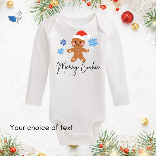 Christmas Gingerbread Onesie