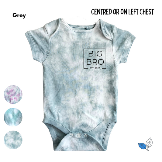 Tie dye onesie - Big Sis/Big Bro