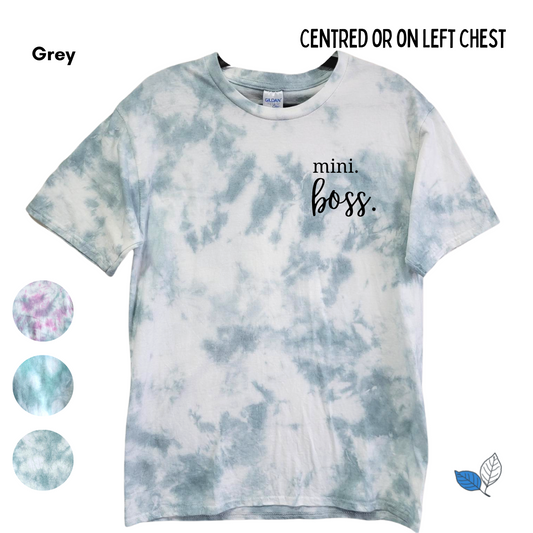 Tie dye kid's T-shirt - Mini Boss