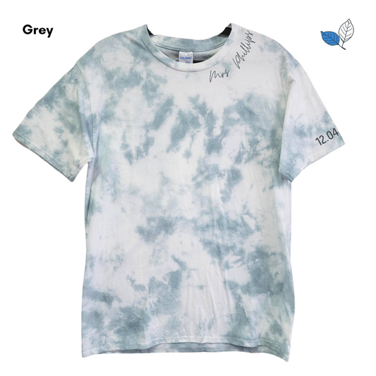 Tie dye adult T-shirt - Mrs. & Dates