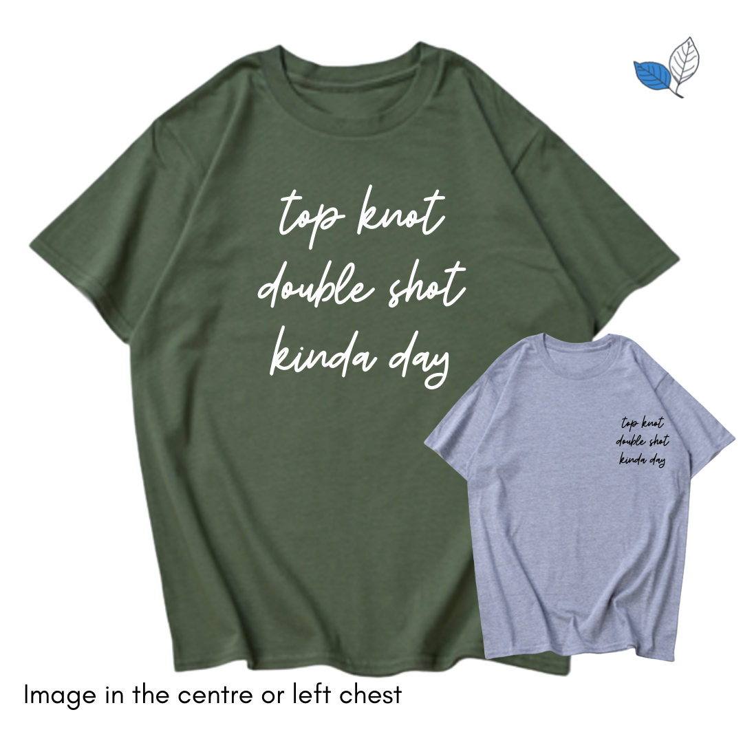 Top Knot Double Shot T-Shirt