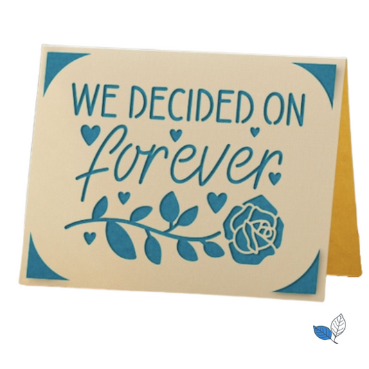Engagement - We decided on forever