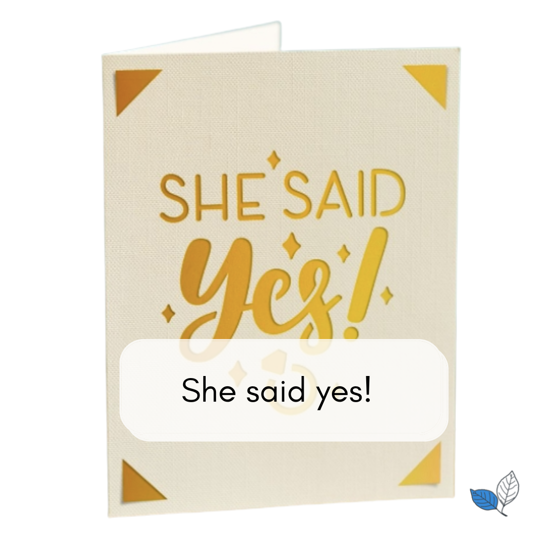 Engagement - She said yes!