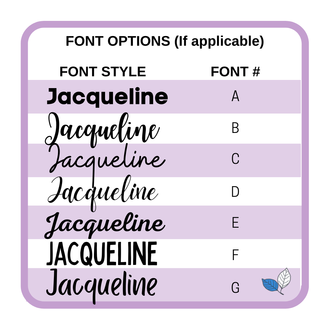 Initial + Text Keychain