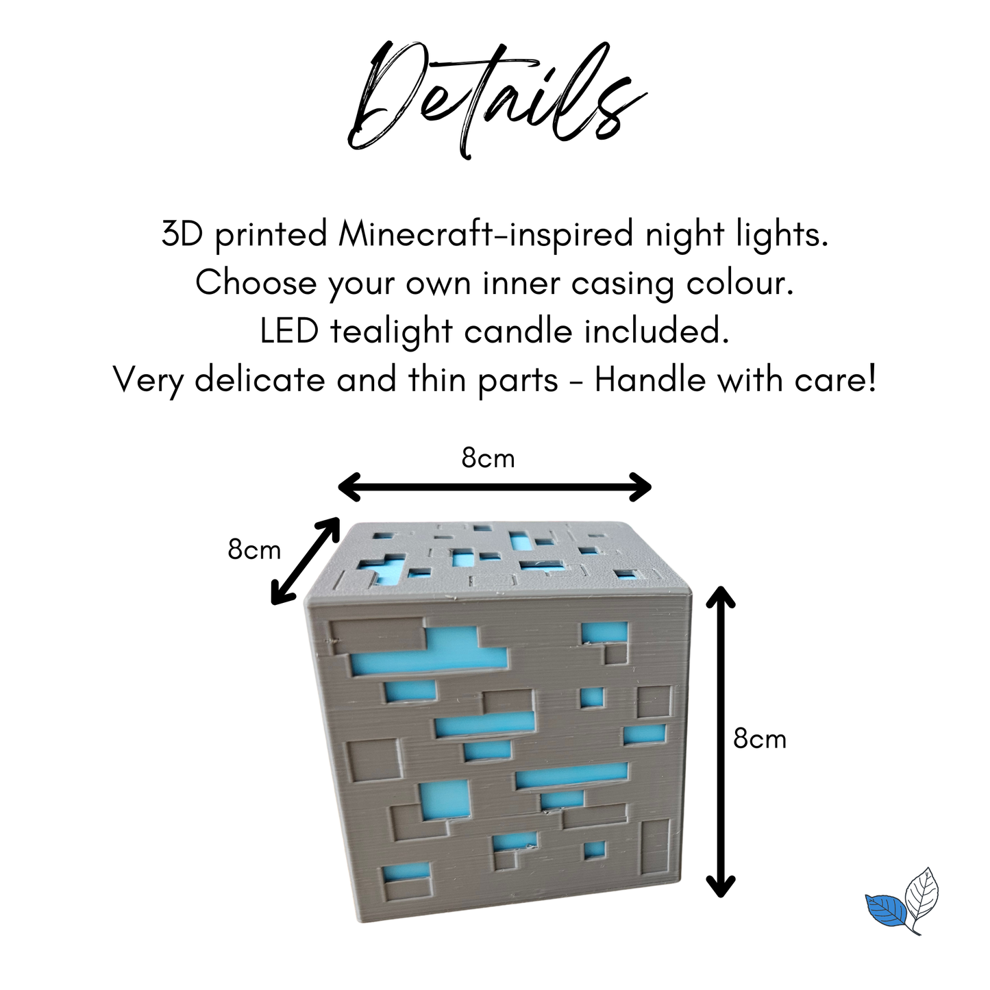 Minecraft-inspired Night Light