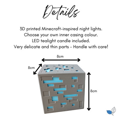 Minecraft-inspired Night Light