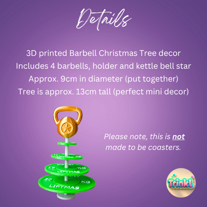 Barbell Christmas Tree