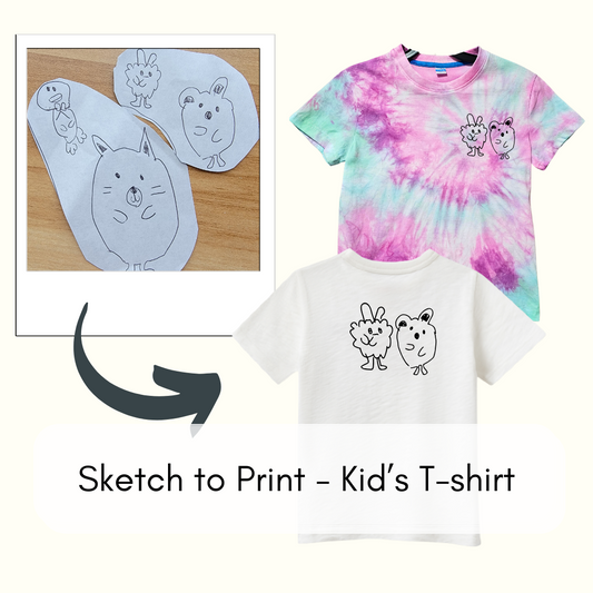 Kids - Sketch to Print T-Shirt
