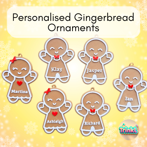 Personalised Gingerbread Ornaments