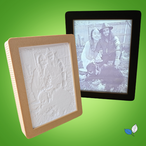 Lithophane Photo Display