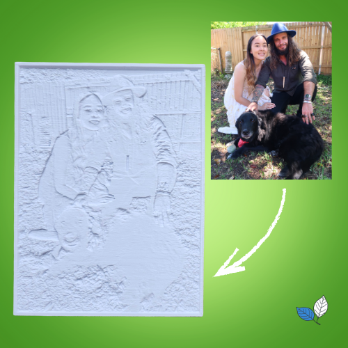 Lithophane Photo Display