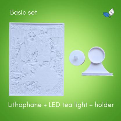 Lithophane Photo Display