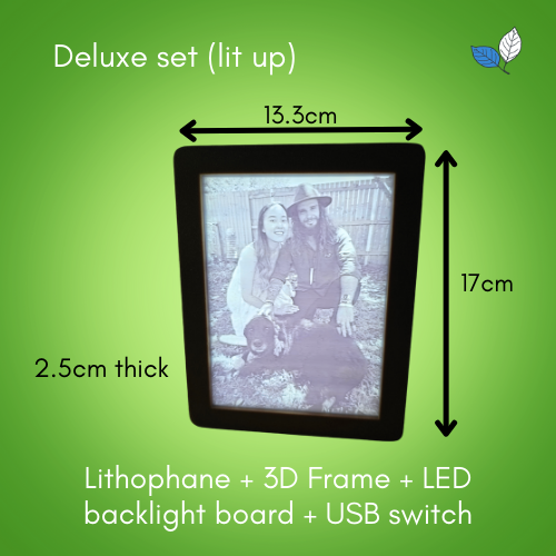 Lithophane Photo Display