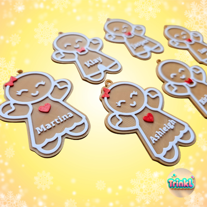Personalised Gingerbread Ornaments