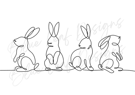 Line Bunnies