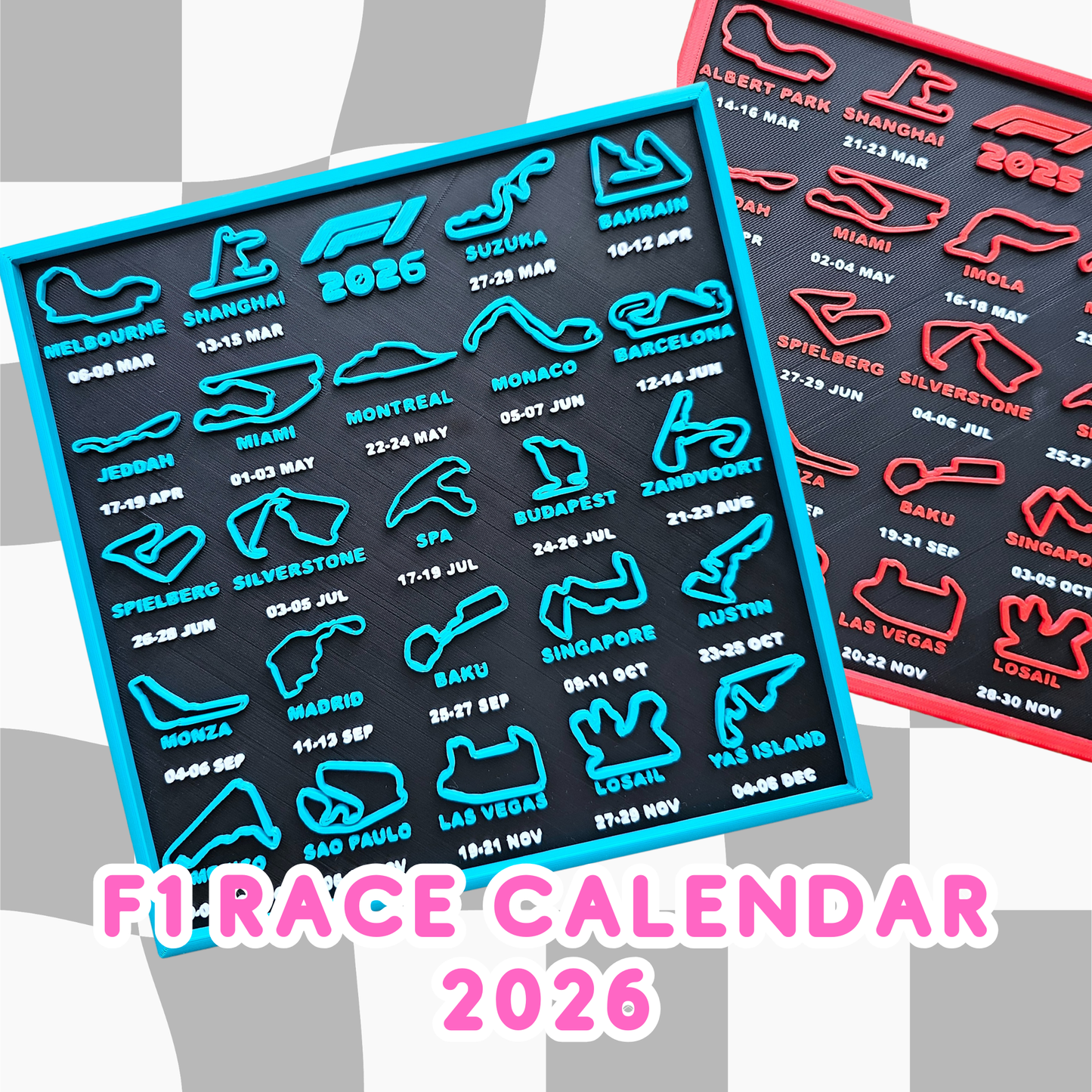 F1 Race Calendar 2026