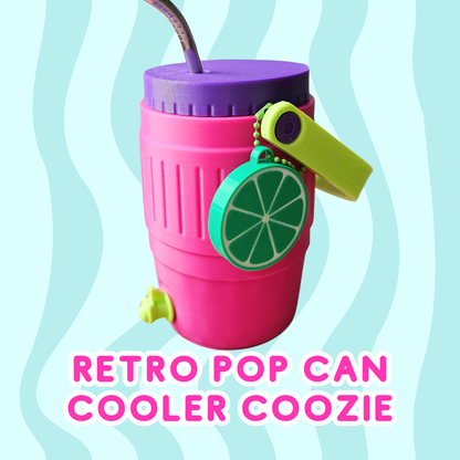 Retro Pop Can Coozie