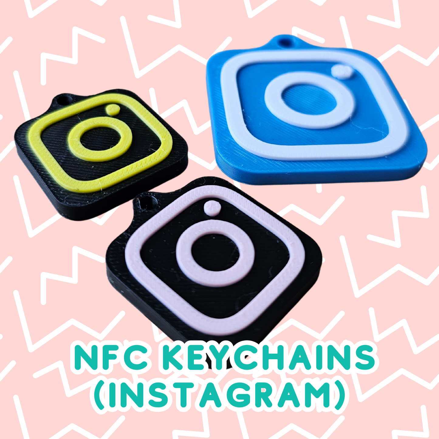 NFC Keychain (Instagram)