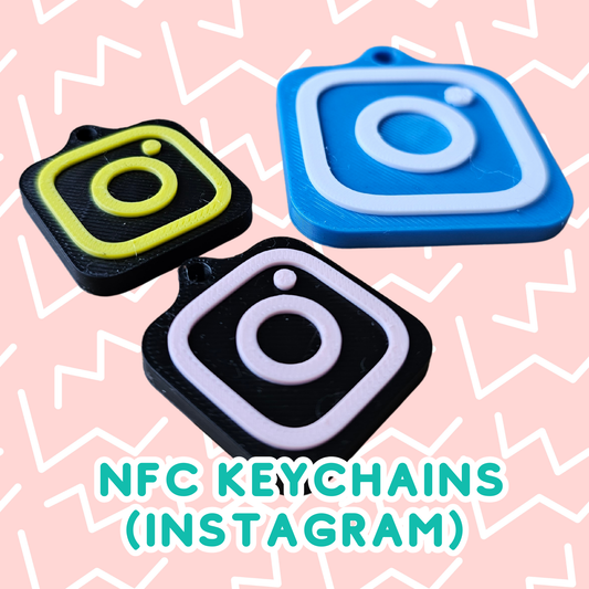 NFC Keychain (Instagram)