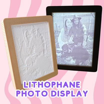 Lithophane Photo Display