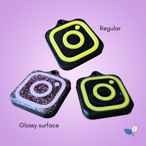 Instagram NFC Tag Keychain