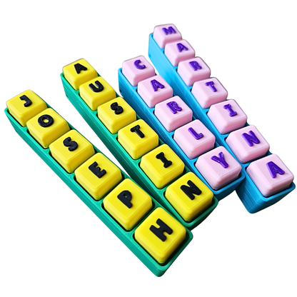 Personalised Name Clickers