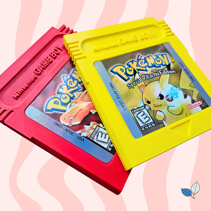 Gameboy catridge-inspired Decor (Pokemon)