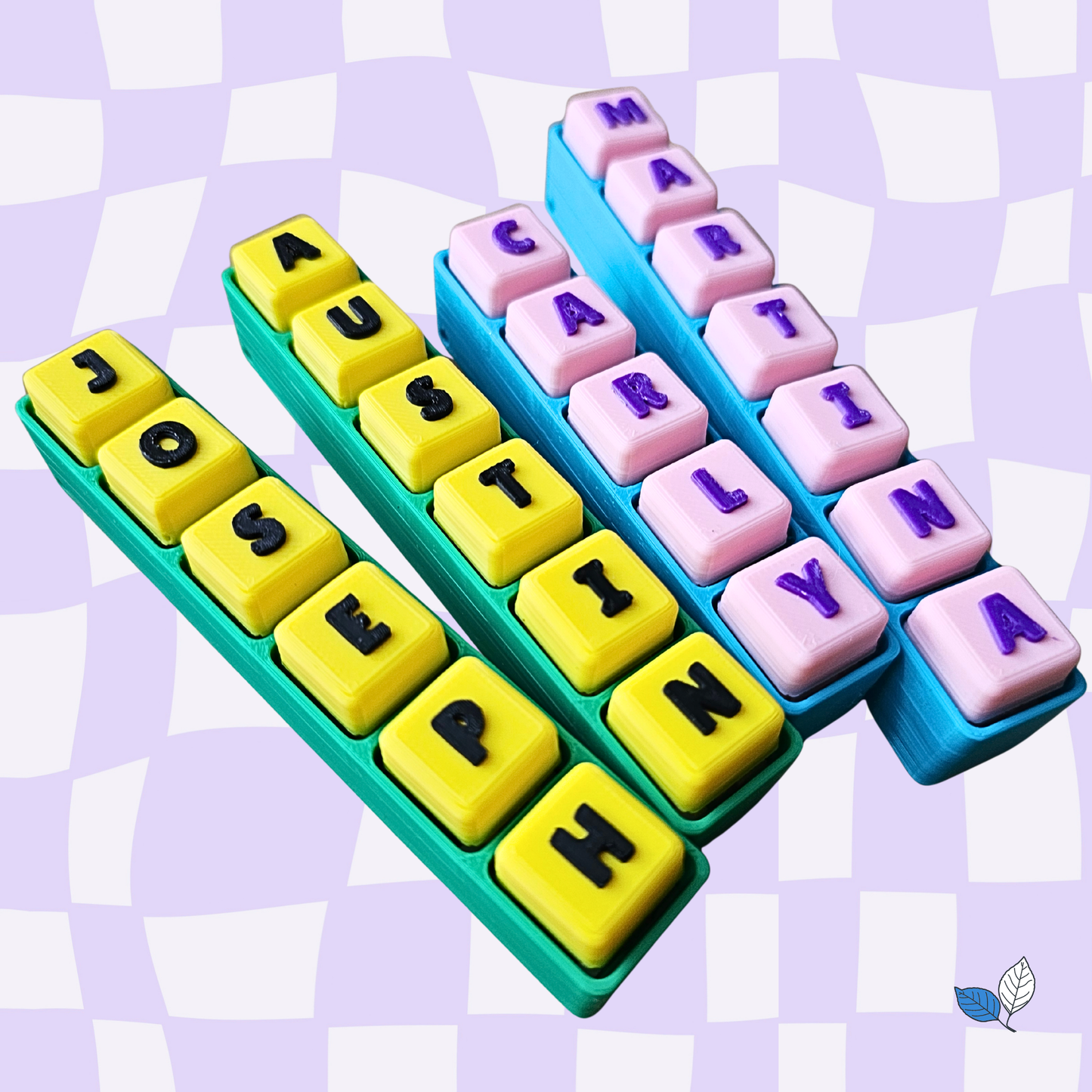 Custom Name Clickers (Square Edge)