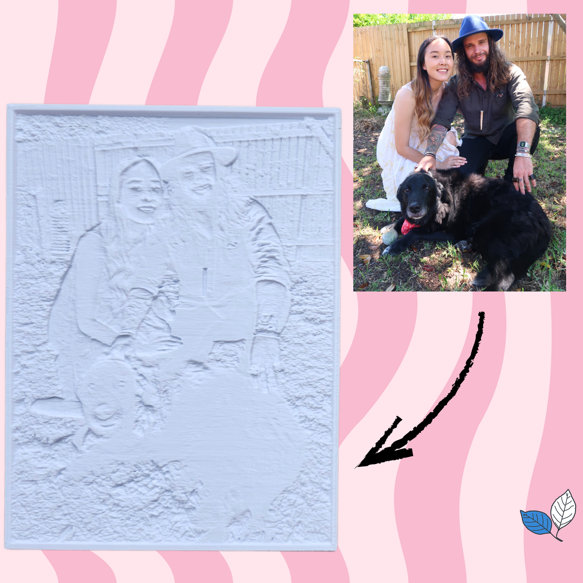 Lithophane Photo Display