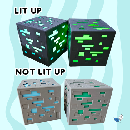 Minecraft-inspired Night Light