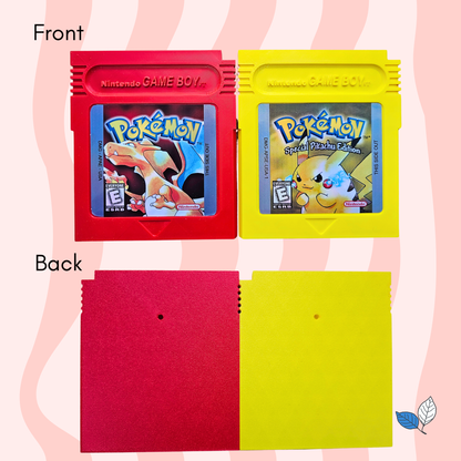Gameboy catridge-inspired Decor (Pokemon)