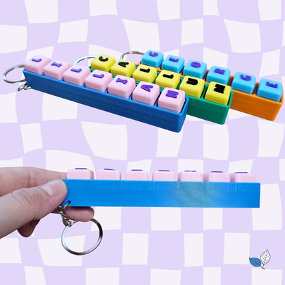 Custom Name Clickers (Square Edge)