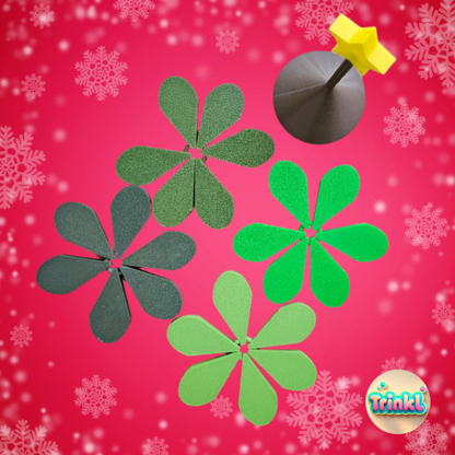 Christmas Tree Coaster Set