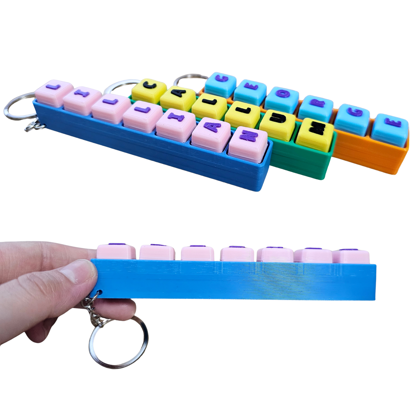 Personalised Name Clickers