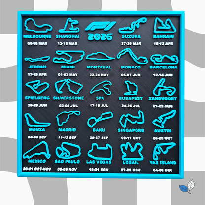 F1 Race Calendar 2026