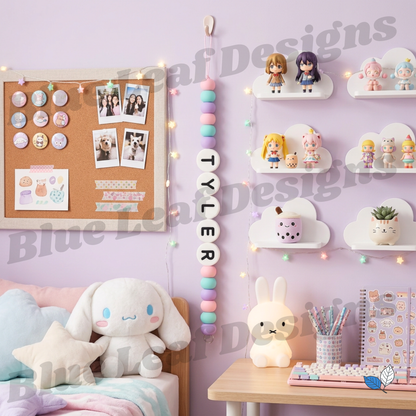 Custom Jumbo Bead Wall Decor
