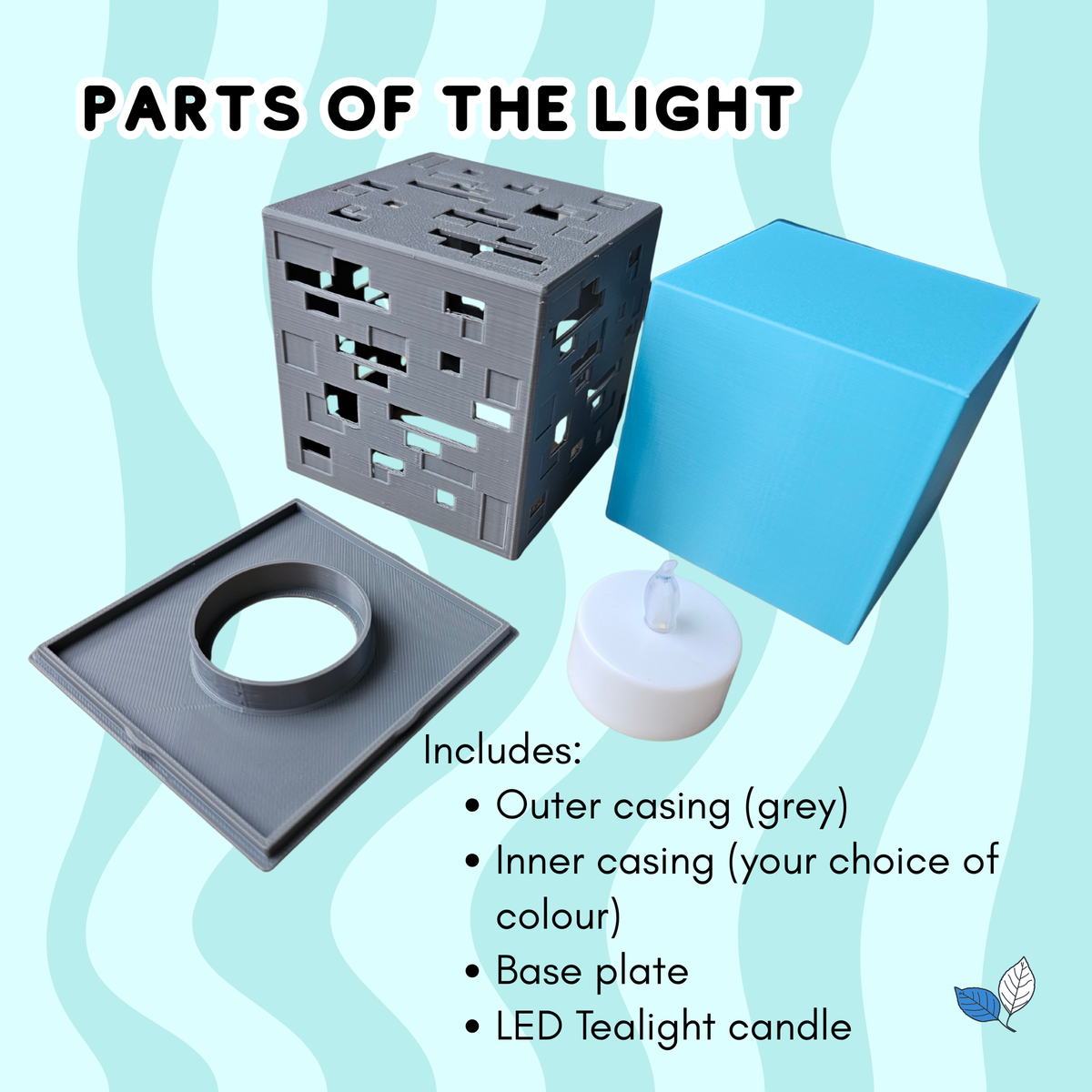 Minecraft-inspired Night Light