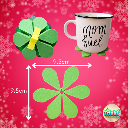 Christmas Tree Coaster Set