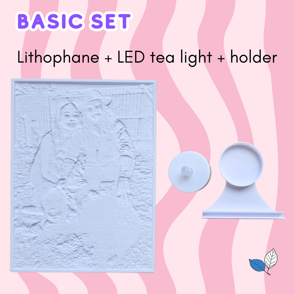 Lithophane Photo Display